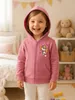 Felpa Paw Patrol per bambina - Felpa rosa con cappuccio e Anteprima dell’immagine prodotto 4