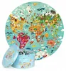 Boppi - Weltkarte- rond Puzzle Produktbild-Vorschau 12