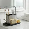 Organizer per lavello Relaxdays, con vaschetta di Anteprima dell’immagine prodotto 3