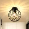 ZMH Deckenlampe Schwarz Esszimmerlampe Vintage - Produktbild-Vorschau 1