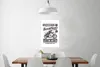 MuchoWow® Poster Motorrad - Mann - Vintage - Zeichnung Produktbild-Vorschau 2