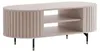 Couchtisch LINNEA Oval 104 cm – Mit Ablage & Lamellen – Produktbild-Vorschau 4