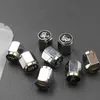 Schrader Ventilkappen; Beschriftet; 8er Set; Farbe: Chrome Produktbild-Vorschau 4