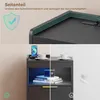Mondeer Nachttisch mit LED-Beleuchtung & USB-Ladestation, Produktbild-Vorschau 7