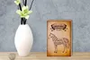 Holzschild Pferd 12x18cm Horse cuts Organic Metzgerei Produktbild-Vorschau 5