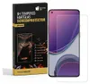 A product box for a screen protector is shown next to a smartphone with a screen protector applied. Produktbild-Vorschau