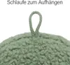 Grünes Buchstabenkissen 'M' 28x28 cm, weiches Kuscheltier Produktbild-Vorschau 4