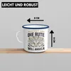 Trendation - Angler Emaille Tasse Geschenk Männer Spruch Produktbild-Vorschau 3