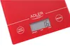 Adler AD 3138 Red Countertop Rectangle Balance de cuisine Voir les images du produit 5