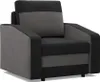 Loungesessel für das Wohnzimmer Orion, Schwarz + Weiß Produktbild-Vorschau 1