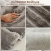 180*300cm Kuscheldecke Fleecedecke Flanell Decke Einfarbig Produktbild-Vorschau 4