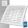 KOTARBAU® Větrací mřížka 200 x 200 mm Kulatá Ø125 mm Náhled obrázku produktu 1