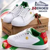 Weiße Sneakers Damen Herren Turnschuhe Sportschuhe modisch Produktbild-Vorschau 1