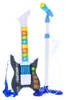 Bunte E-Gitarre für Kinder 3+ Mikrofon auf Ständer + Produktbild-Vorschau 5