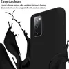 A black phone case with black liquid splashes on a white background. Náhled obrázku produktu