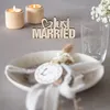 Holz-Aufsteller Just Married natur Produktbild-Vorschau 2