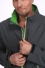 Arbeitsjacke, Softshell, grau/grün, Größe L Produktbild-Vorschau 3