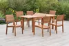 Merxx Gartenmöbel Set Batavia 7tlg., 6 Stapelsessel,  Produktbild-Vorschau 2