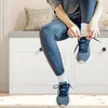 VOWNER Schuhschrank mit 2 Klappen, Sitzbank mit Sitzkissen Produktbild-Vorschau 5