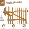 Gartentor Holz B 100 x H 50 cm, 3-5 cm Lattenabstand Produktbild-Vorschau 4