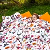 Baumwollbettwäsche 140x200 Vögel Produktbild-Vorschau 1