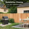 Praknu Schilf Balkon Sichtschutz Holz -  es, Natürliches Produktbild-Vorschau 5