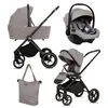 BabyLux® Kočík 3v1 Set GAVIA, Skladací, Sada Lahkých Náhľad obrázku produktu 1