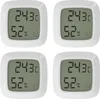 4X Mini LCD digitální teploměr Vlhkoměr Přesný monitor Náhled obrázku produktu 1
