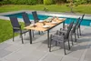 LC Garden »Unicamo« Ausziehtisch anthrazit/Teak 180/240cm Produktbild-Vorschau 13