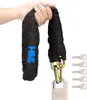 H&S Motorrad Schloss - Kette mit Schloß - Kettenschloss Produktbild-Vorschau 1