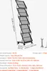 SucceBuy Porte-brochures pliable avec 5 poches, support Voir les images du produit 7