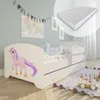 Kinderbett 80x160 cm mit Matratze und Schublade, Produktbild-Vorschau 2
