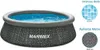 Tampa Schwimmbecken 3,66x0,91 m ohne Zubehör - RATAN-Motiv Produktbild-Vorschau 2