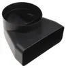 90° Adapterstück HEZ9VDSI1, Ø 150mm (schwarz, Produktbild-Vorschau 2