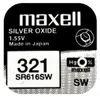 A product label for a Maxell 321 Silver Oxide battery. Náhled obrázku produktu