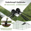 Hühnerstall Hühnerhaus Geflügelstall 3x6x2m Freilaufgehege Produktbild-Vorschau 6