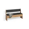 Banc d'angle Livinity Tiberio Sable Chêne 41.5x136.6cm, Voir les images du produit 1