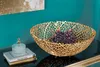 riess-ambiente Filigrane Design Schale ABSTRACT LEAF 45cm Produktbild-Vorschau 2