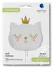 Shape Folienballon "Cat Princess White" | 66 cm Produktbild-Vorschau 3