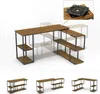 Mondeer Eckschreibtisch drehbarer Computertisch 135,5 x 110 Produktbild-Vorschau 4