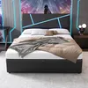 Flieks Polsterbett 90x200cm mit LED, Boxspringbett Produktbild-Vorschau 3