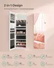 SONGMICS Schmuckschrank 140 cm hoch, Schmuckorganizer mit Produktbild-Vorschau 4