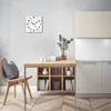 Wanduhr Echt-Glas-Küchenuhr Hirsch Wald Minimalistisch Produktbild-Vorschau 3