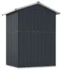 vidaXL Prístrešok na náradie Antracit 126x97,5x177 cm Náhľad obrázku produktu 5