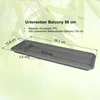MePla - Set - Balkonkasten Balcony 100 cm + Untersetzer - Produktbild-Vorschau 4