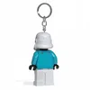 A LEGO Star Wars Stormtrooper keychain is shown from the back against a white background. Produktbild-Vorschau