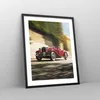 Gerahmtes Poster - Schwarzer Rahmen - Mg Rot Auto - 40x50 Produktbild-Vorschau 8