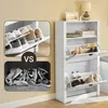 SoBuy FSR87-K-W Schuhkipper Schuhschrank mit 2 Klappen Produktbild-Vorschau 5