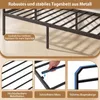 COSTWAY Łóżko dzienne 90 x 200 cm, rozkładana sofa z Podgląd zdjęcia produktu 7