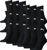 18 Paar Uni Puma Short Crew Sportsocken in Schwarz Größe Produktbild-Vorschau 1
